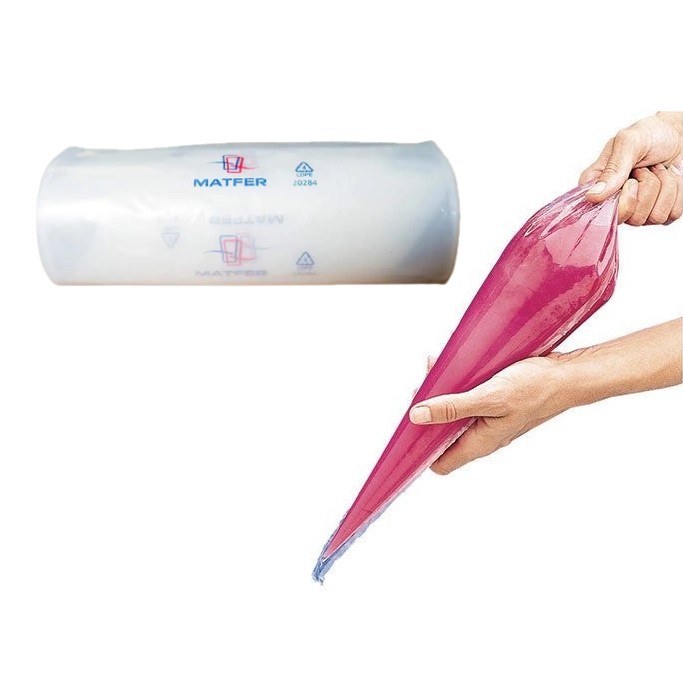 SACO CONFEITARIA DESCARTÁVEL 53CM ECONÔMICO 100UN     