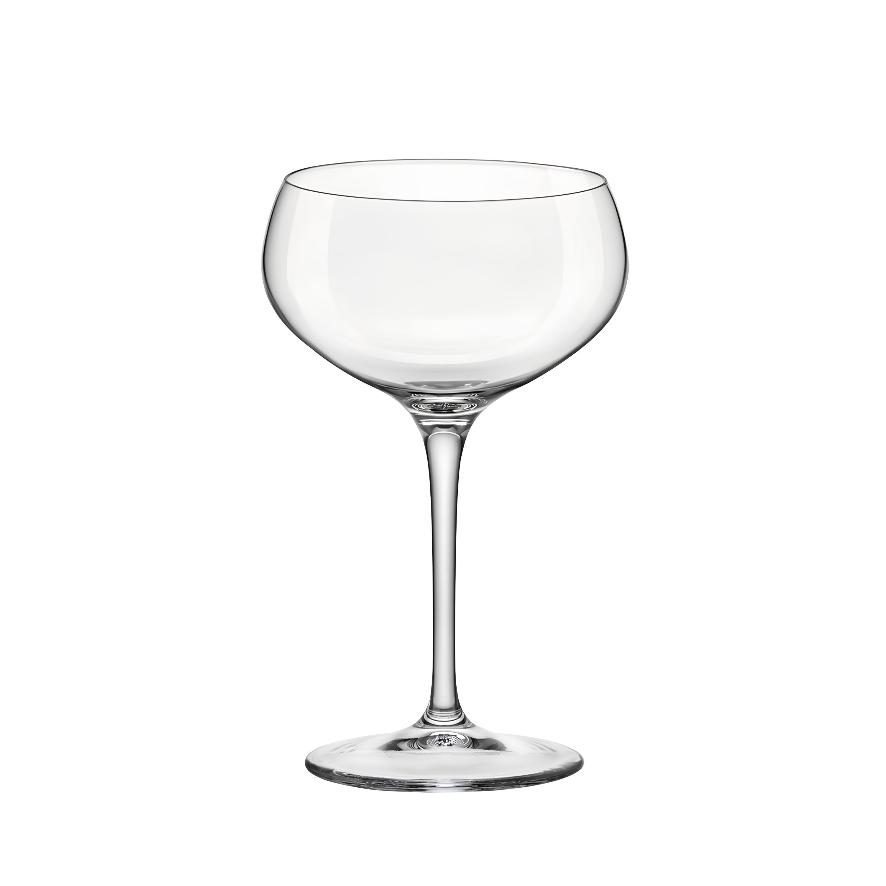 TAÇA CHAMPAGNE SAUCER VIDRO 300ML 16,5CM INVENTA    