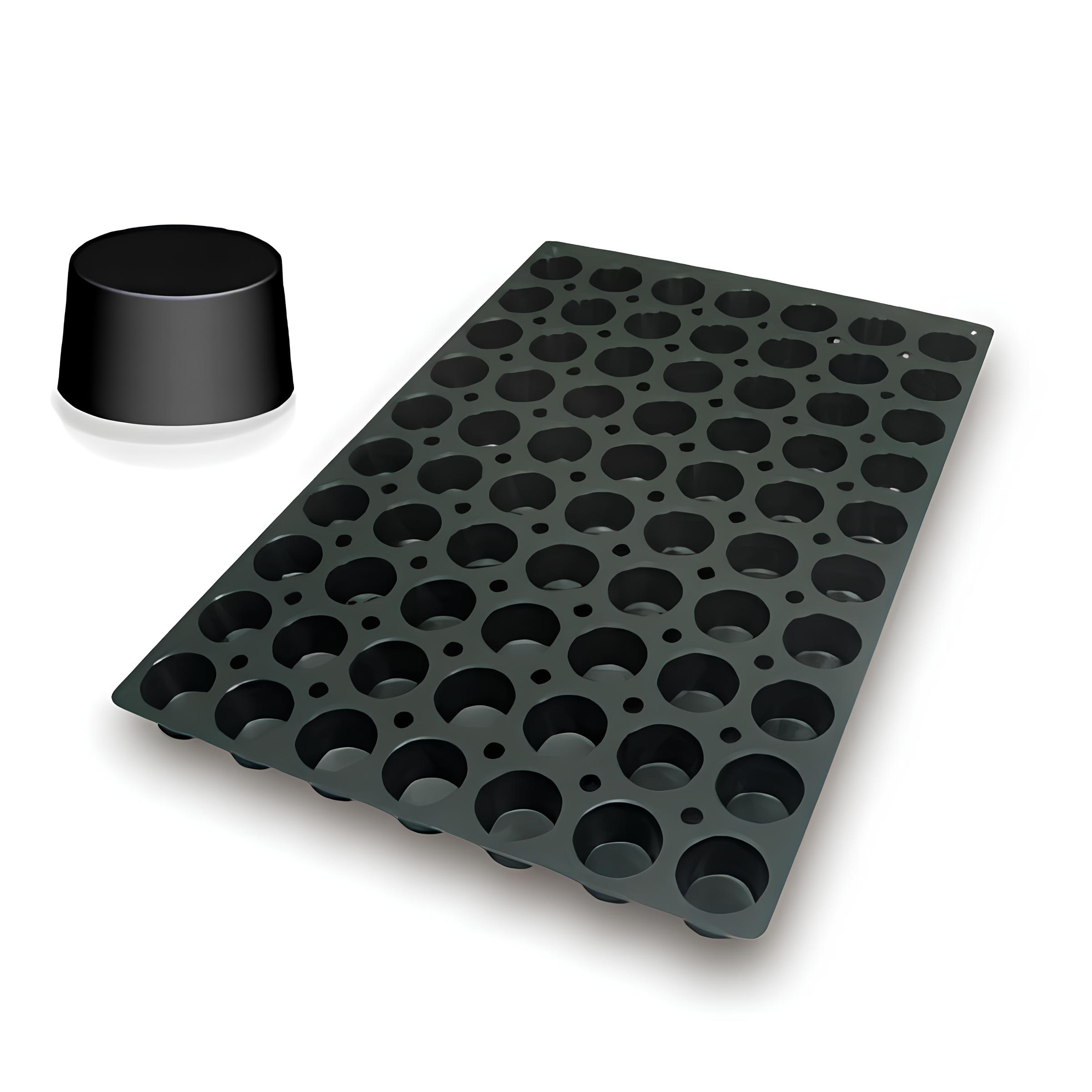 MOLDE SILICONE 70 MINI MUFFINS 4,5CM 40ML (60X40CM)   