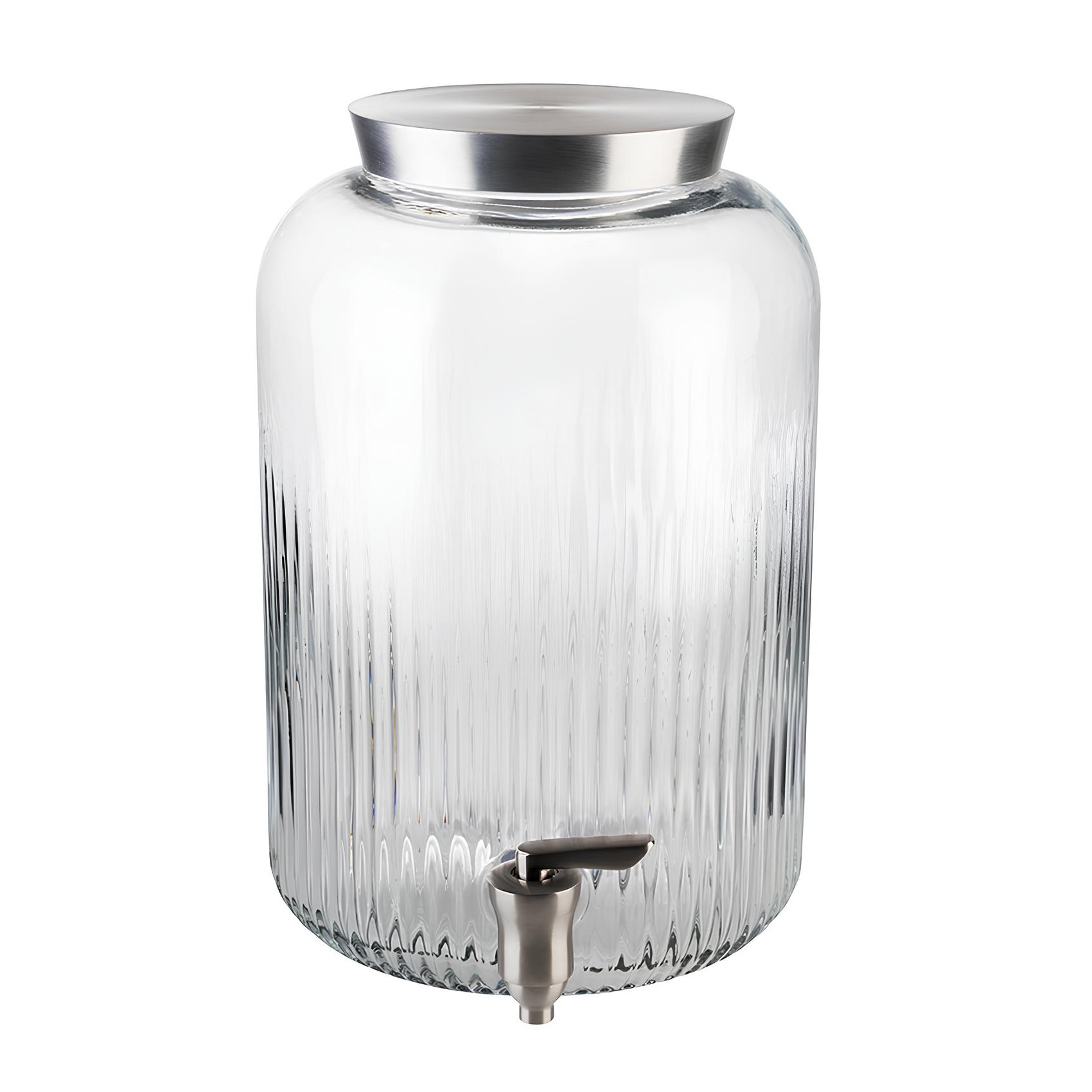 DISPENSER SUQUEIRA VIDRO 7L 20CM PREMIUM     