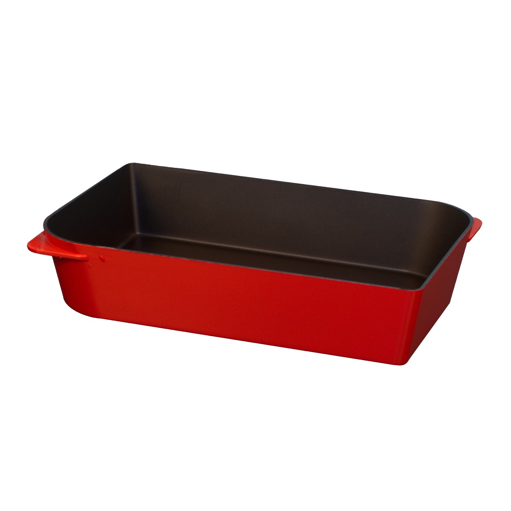 TRAVESSA ALUMÍNIO INJETADO ANTIADERENTE 34X23CM VERMELHO ALUFLON