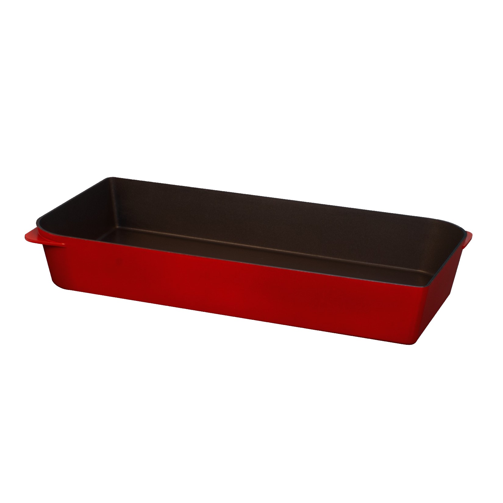 TRAVESSA ALUMÍNIO INJETADO ANTIADERENTE 47X23CM VERMELHO ALUFLON    