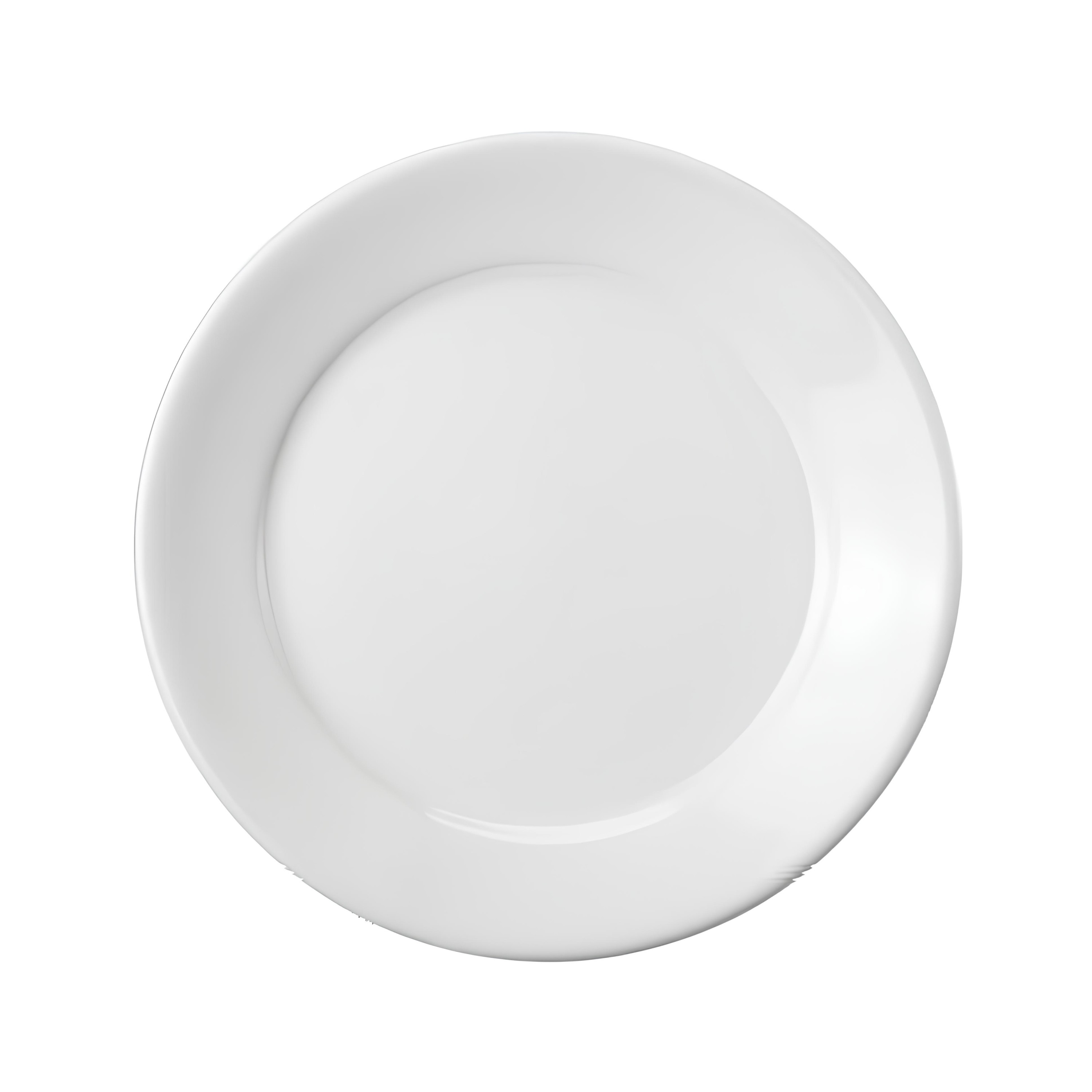 PRATO DE SOBREMESA PORCELANA CILÍNDRICA 19CM     