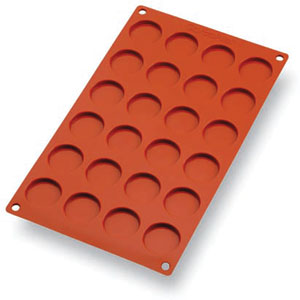 MOLDE GASTROFLEX 24 MINI FLORENTINS 3,5CM MATFER    