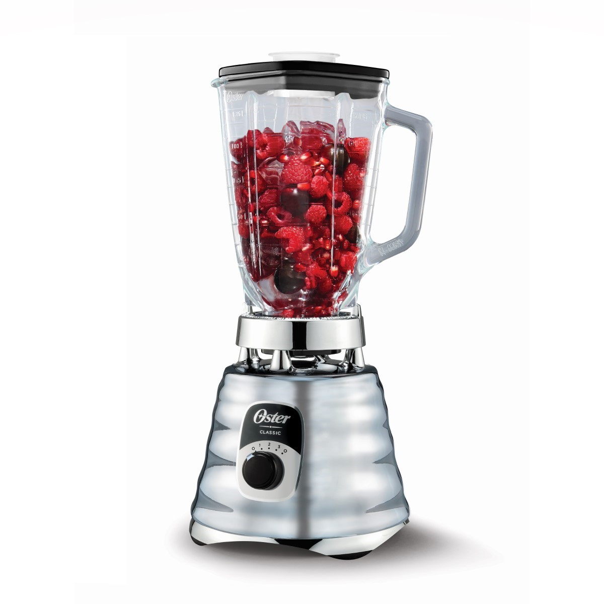 LIQUIDIFICADOR COPO VDRO 1,25L CLÁSSICO PRATA BEEHIVE    
