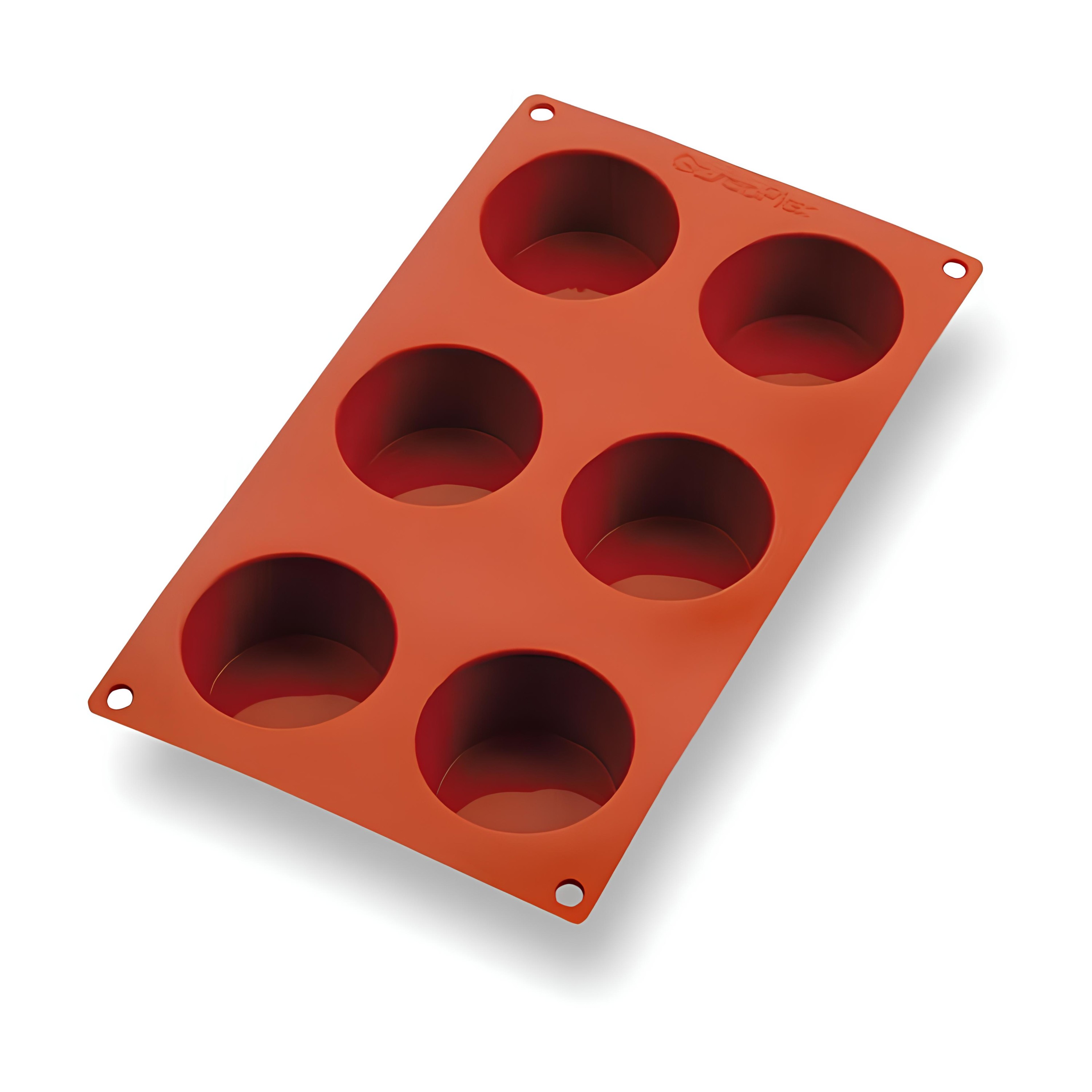 MOLDE SILICONE GASTROFLEX 6 MUFFINS 7CM MATFER    