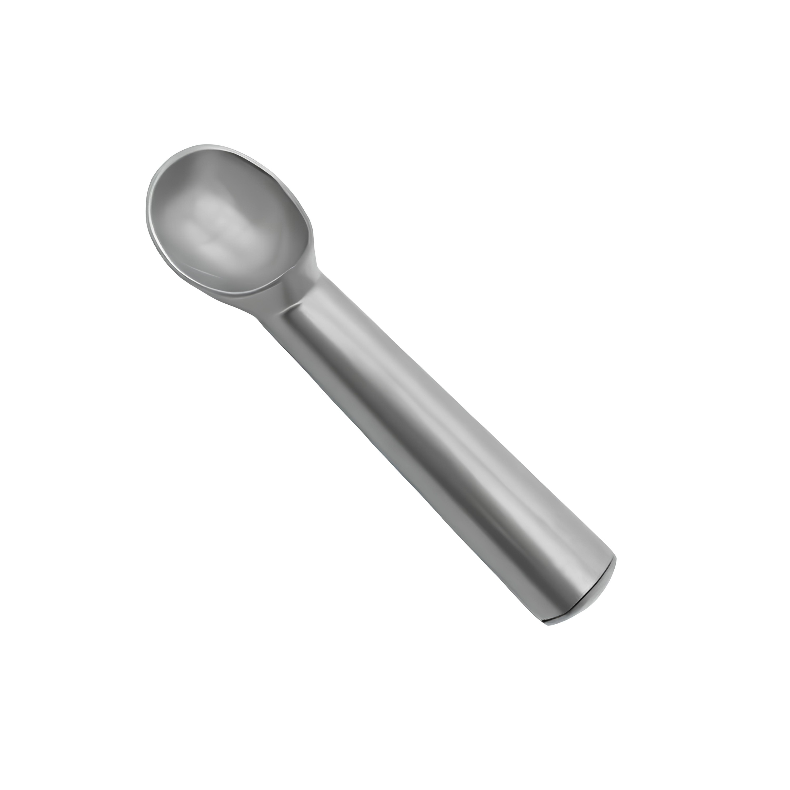 COLHER SORVETE INOX 18CM ECONÔMICA      