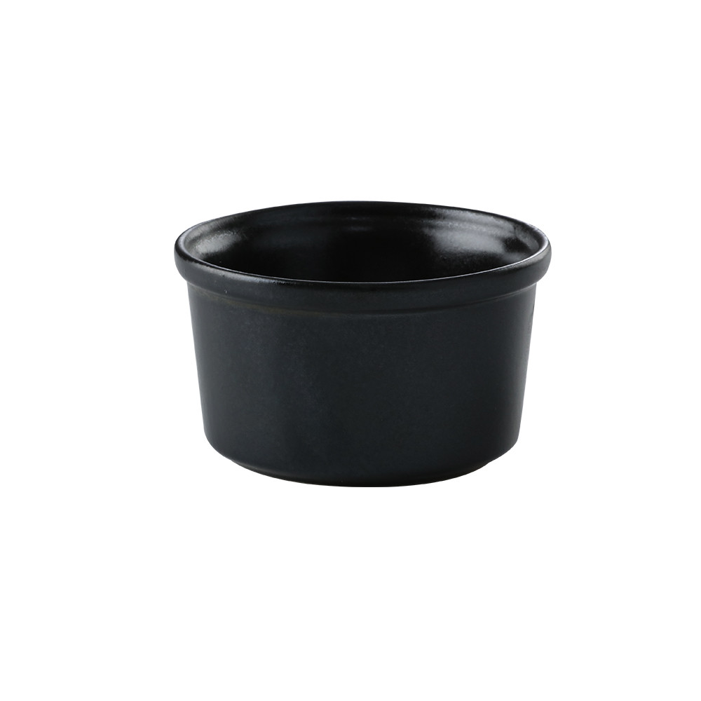 MOLHEIRA PORCELANA 180ML 9,5CM PRETA COSMOS     