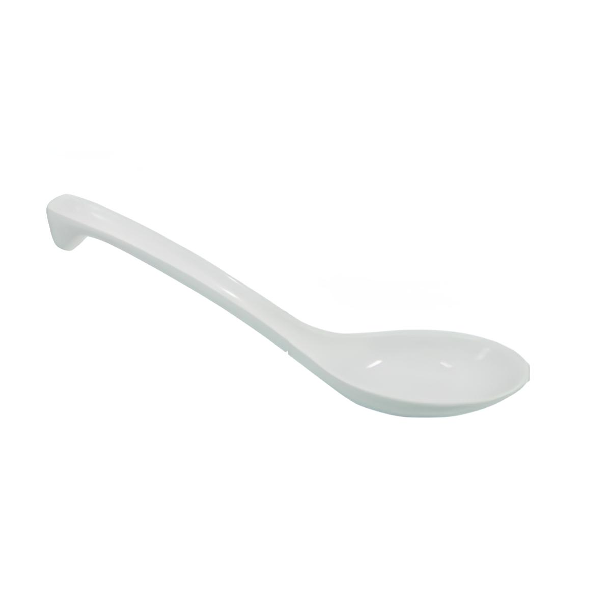 COLHER SOPA TRAVA BORDA MELAMINA 17CM     