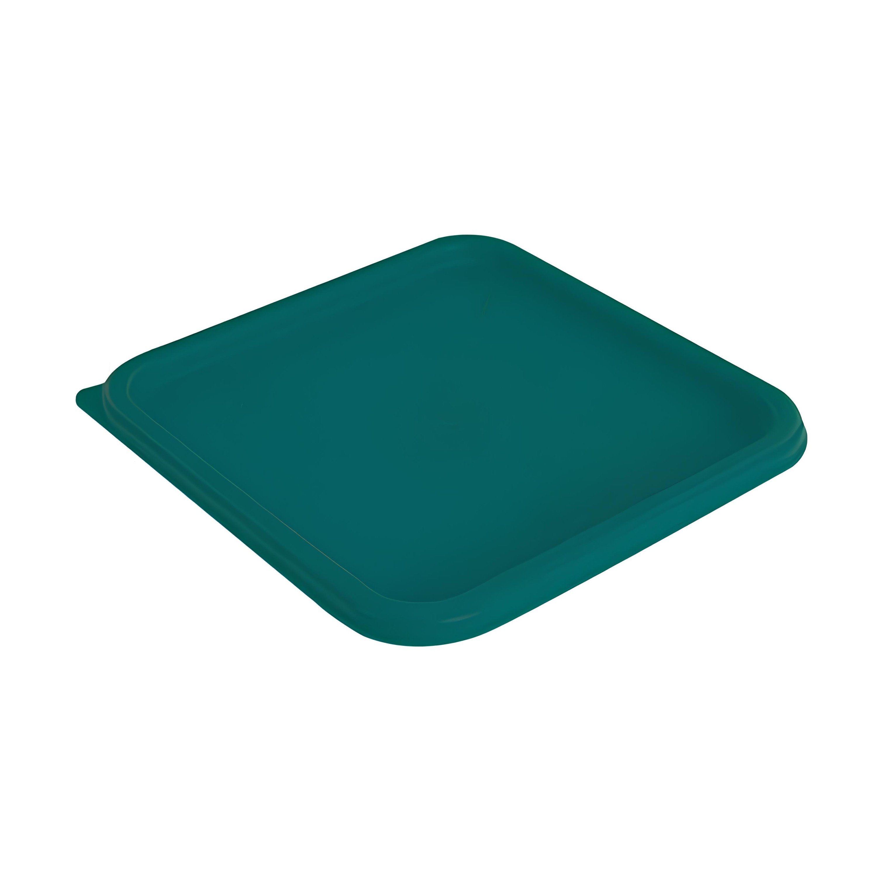TAMPA POLIETILENO 28,5X28,5CM VERDE       