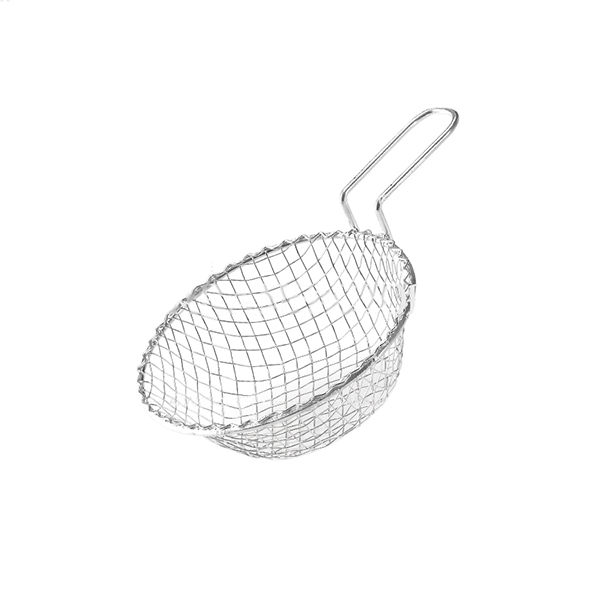 MINI CESTA APERITIVOS METÁLICA CABO 12CM     
