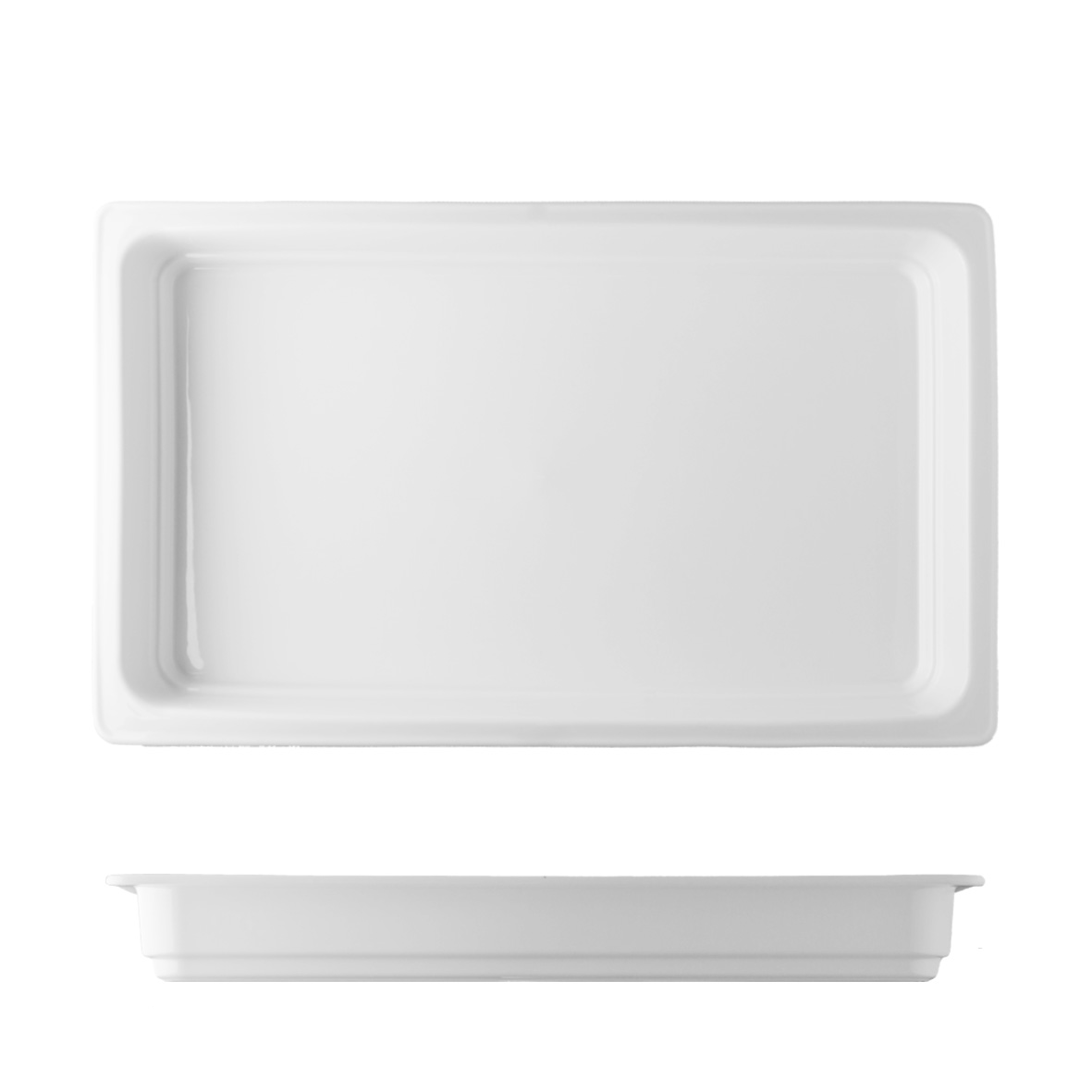 CUBA PORCELANA GN1/1 53X32CM       