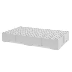 ESTRADO MODULAR POLIPROPILENO 82X41CM BRANCO      
