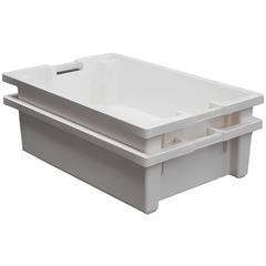 CAIXA MONOBLOCO EMPILHÁVEL 68,5X44,5X17,5CM 33L      