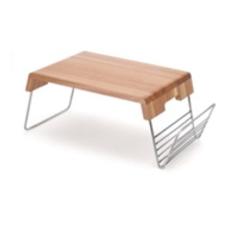 BANDEJA CAMA MADEIRA TECA 59X33,5CM  WIRE    