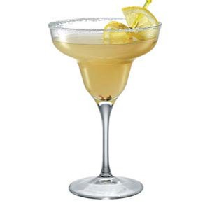 TAÇA MARGARITA VIDRO 330ML 17,5CM YPSILON     