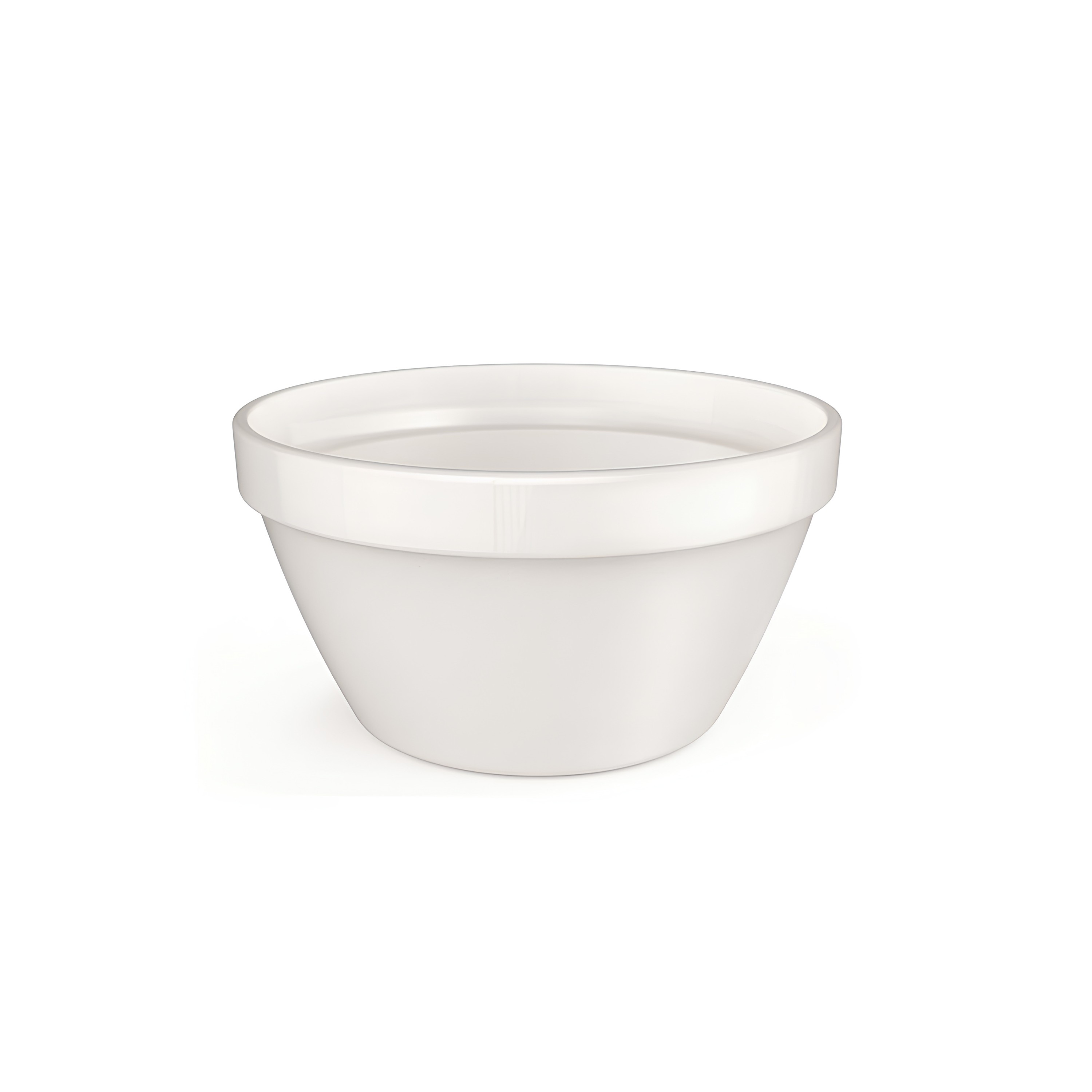 TIGELA CÔNICA EMPILHÁVEL VIDRO TEMPERADO OPAL 400ML 12CM CAREWARE  