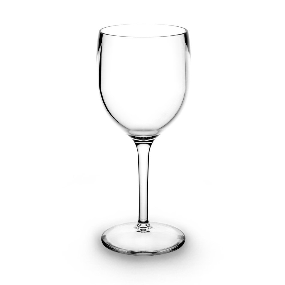 TAÇA VINHO POLICARBONATO 225ML 17CM      