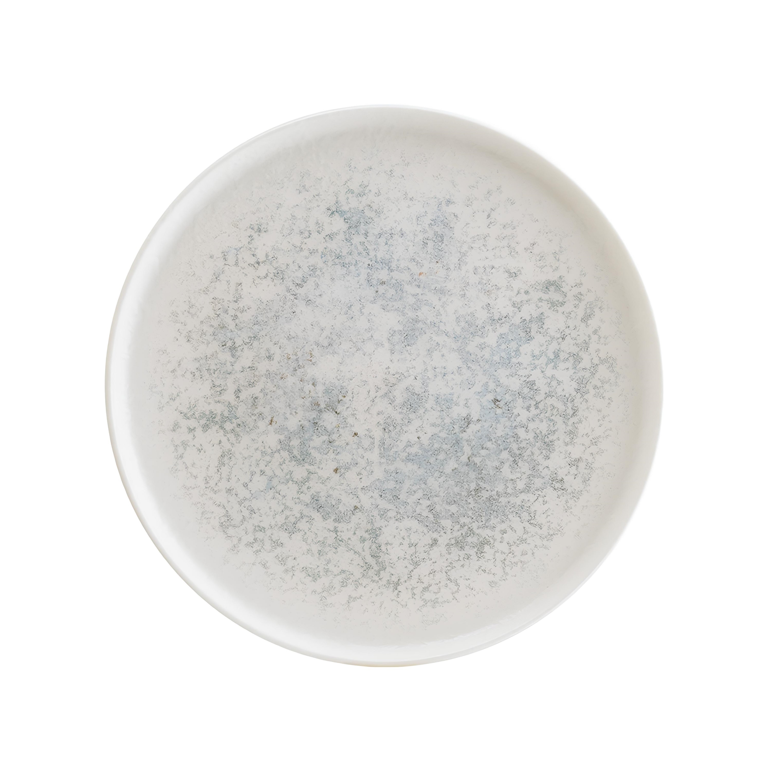 PRATO SOBREMESA PORCELANA 22CM LUNAR HYGGE OCEAN BLUE BONNA  