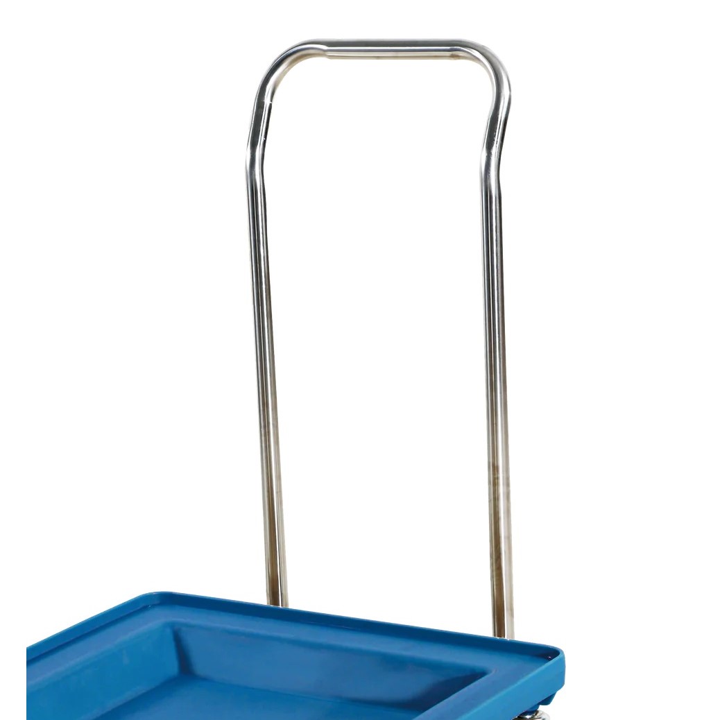 ALÇA INOX CARRINHO TRANSPORTE RACKS JWRT 29X29CM    