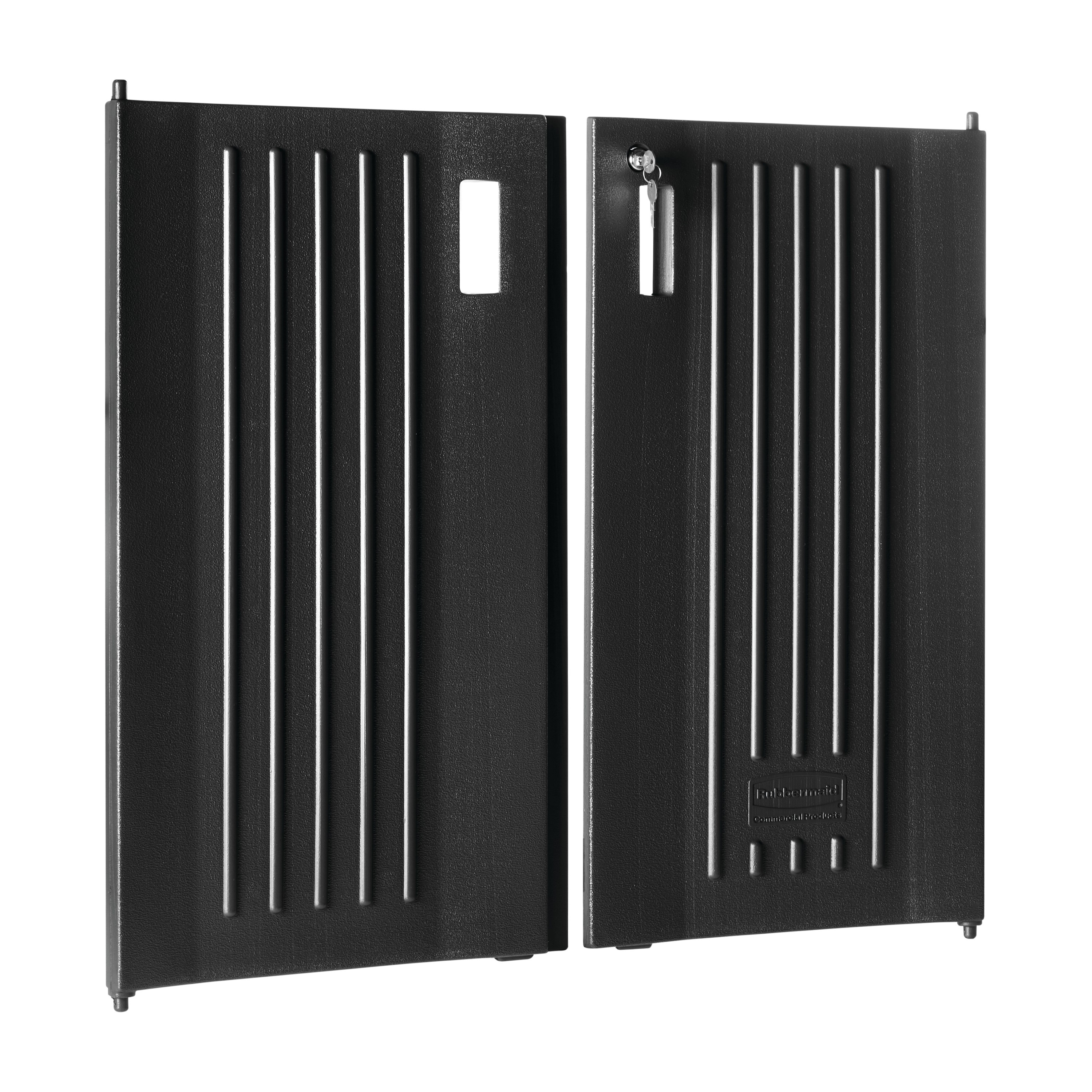 KIT PORTAS COM CHAVE 86,4X4,8X80,3CM RUBBERMAID     