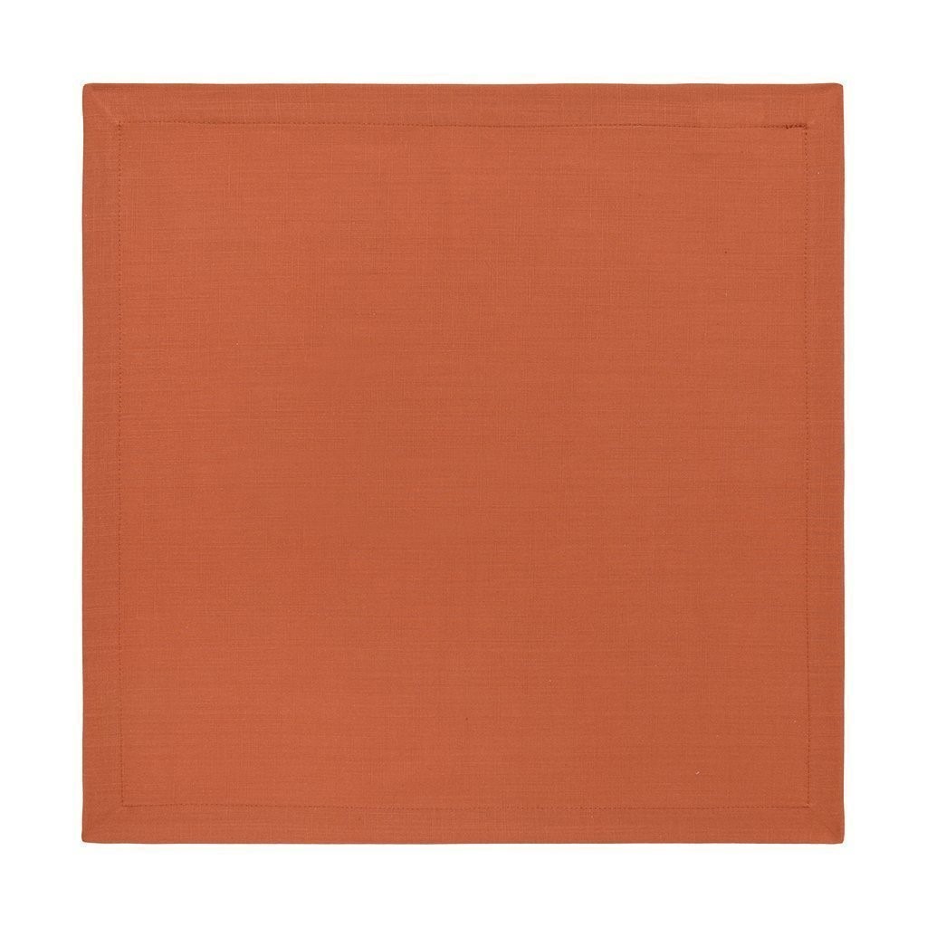 GUARDANAPO ALGODÃO 44X44CM ROSA CONHAQUE CANNES     