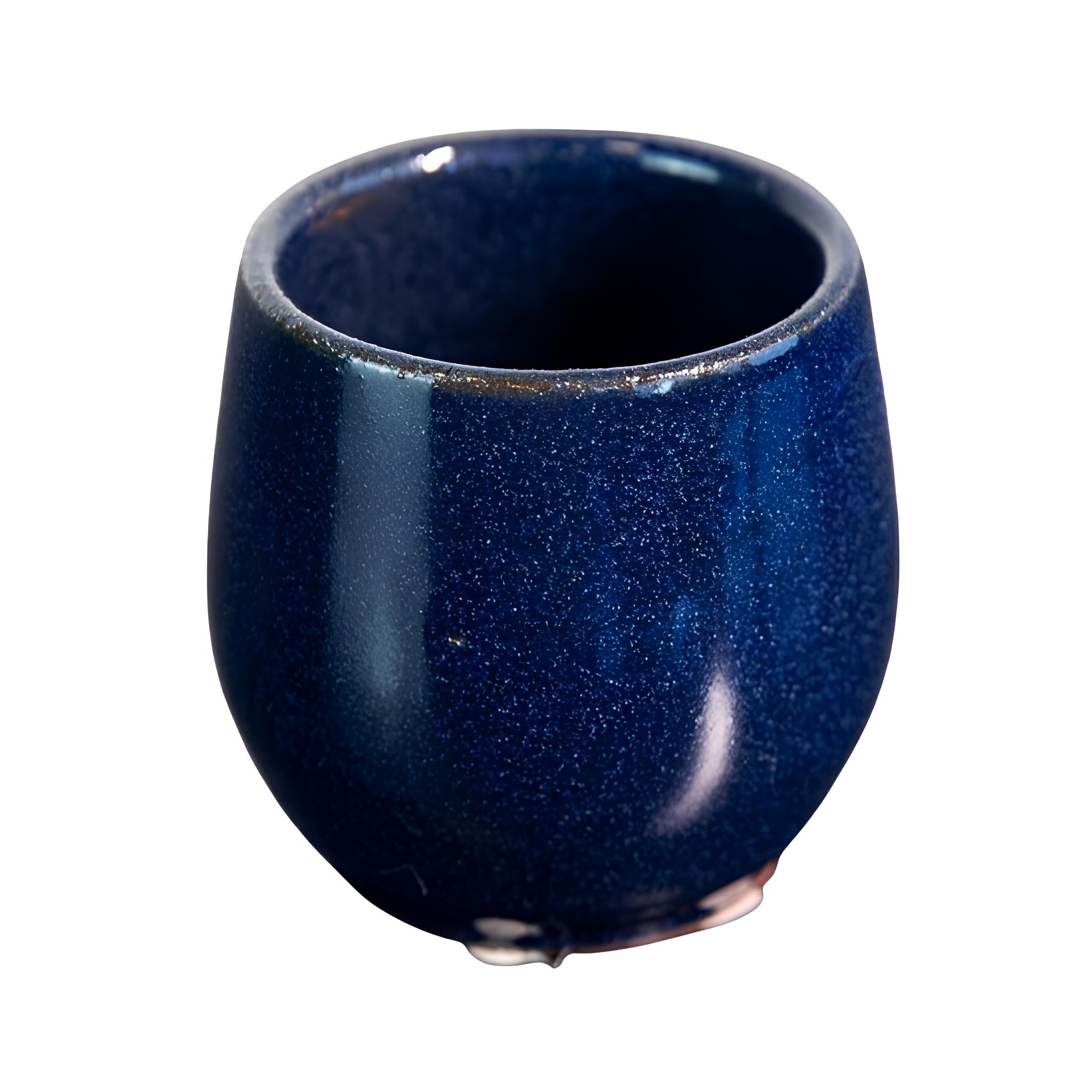 MOLHEIRA PEQUENA CERÂMICA 90ML AZUL OXFORD NATIVA    