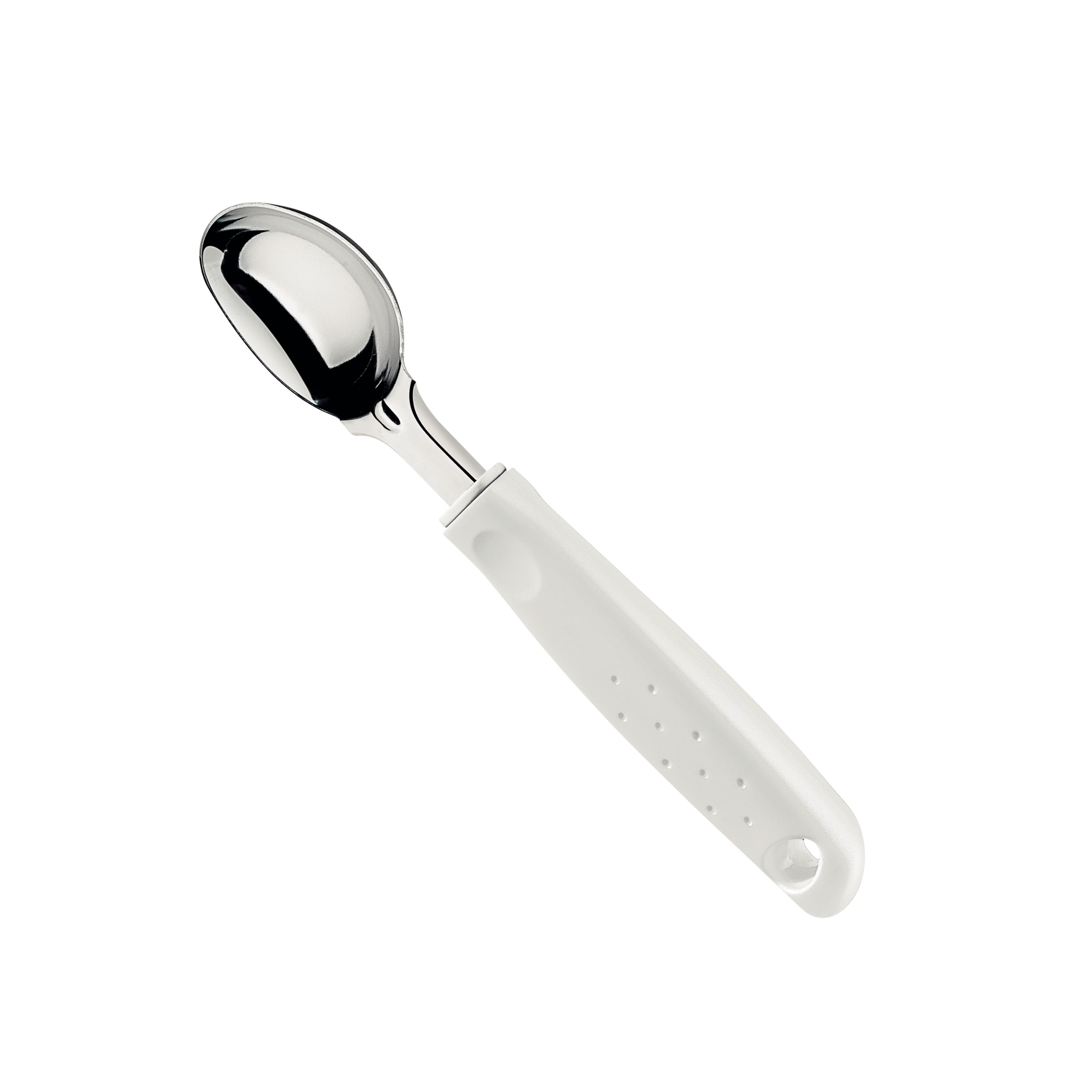 COLHER SORVETE INOX CABO PLÁSTICO 21CM ECONÔMICA UTILITÁ   