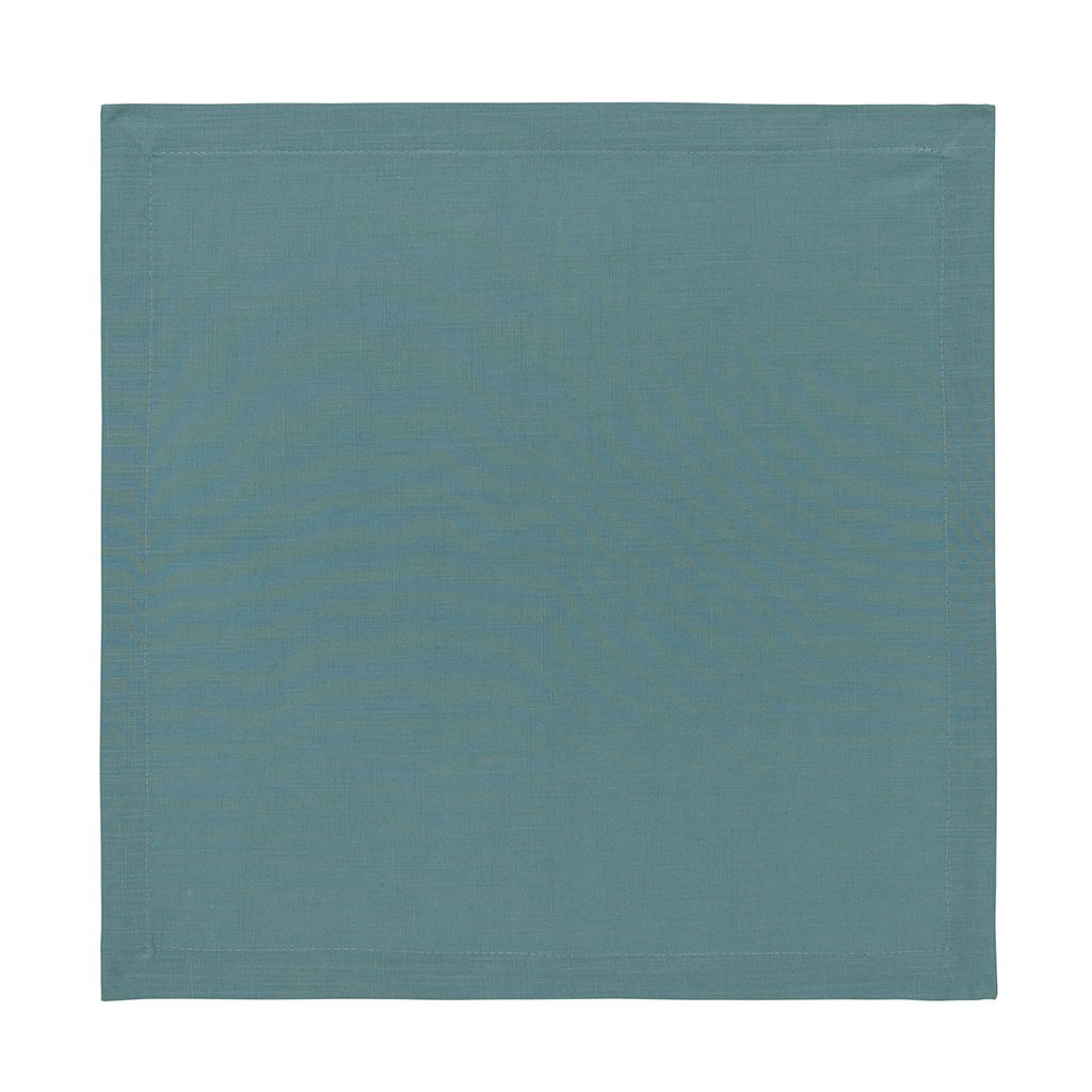 GUARDANAPO ALGODÃO 42,5X42,5CM VERDE ARDÓSIA CANNES     