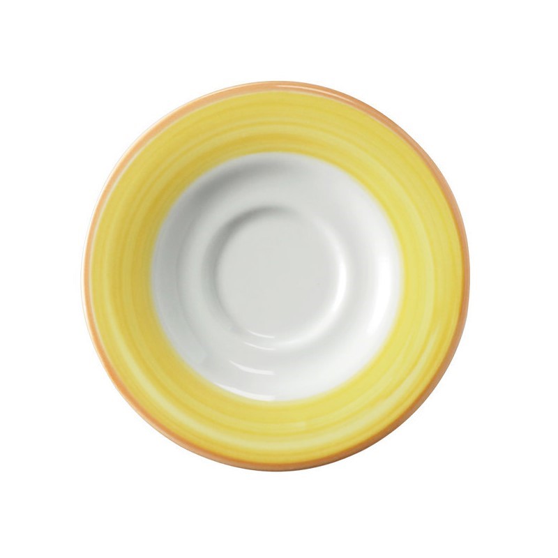 PIRES CHÁ PORCELANA 16CM AMARELO CALYPSO     