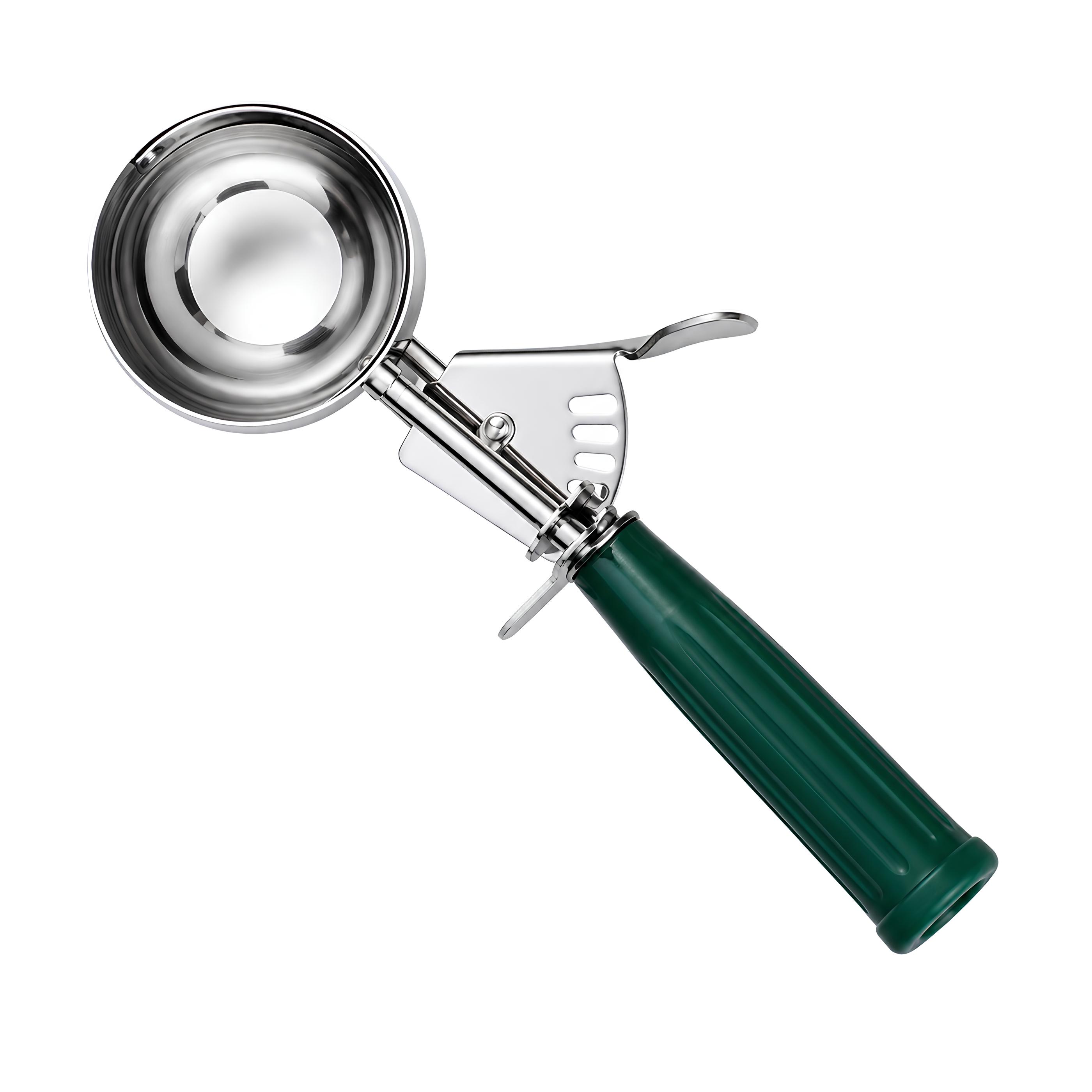 PORCIONADOR INOX CABO PLÁSTICO 6,3CM VERDE     