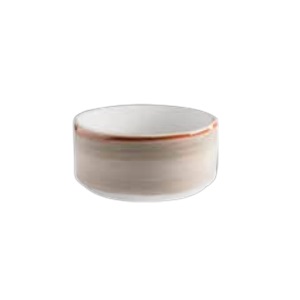 TIGELA EMPILHÁVEL PORCELANA 325ML Ø10,5CM H6CM GRIS ARTISAN
