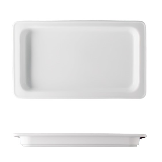 CUBA PORCELANA GN1/3 32X17CM