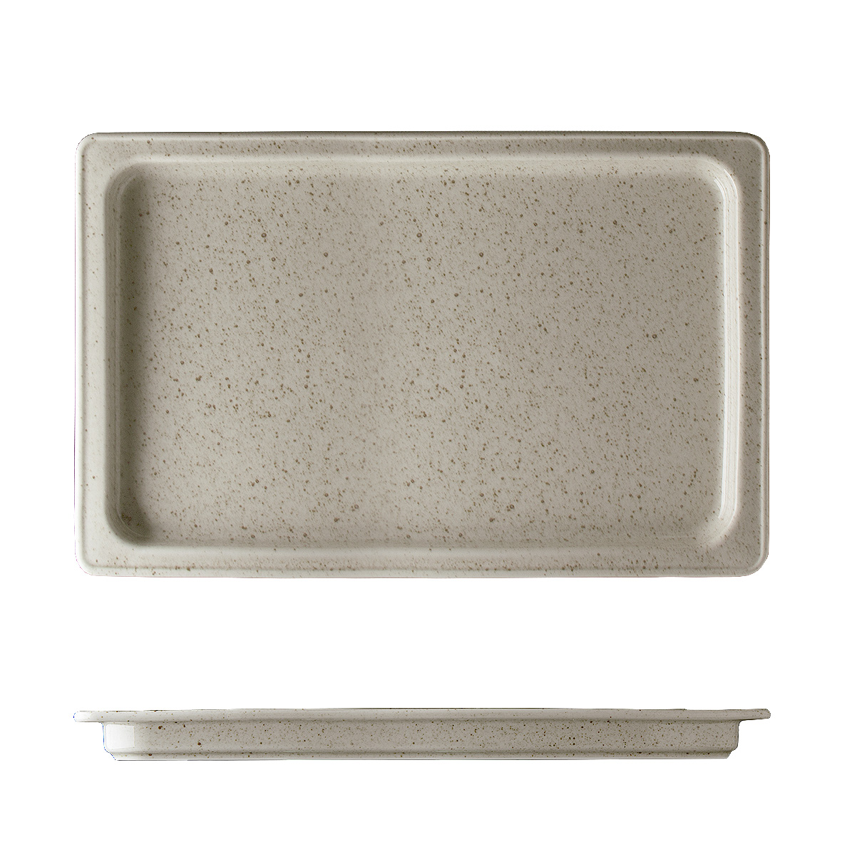 CUBA PORCELANA GN1/1 53X32CM BEGE NATURAL     