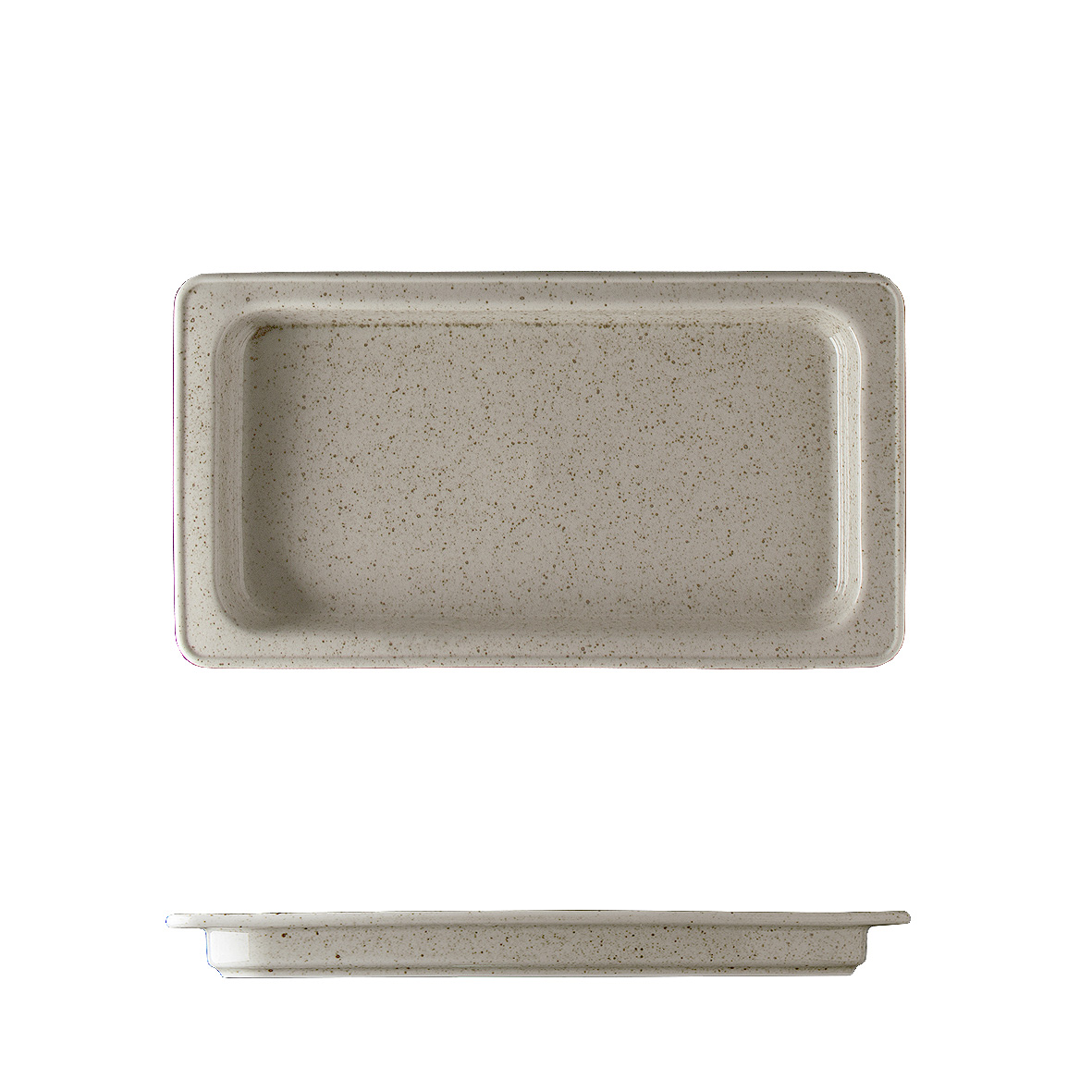 CUBA PORCELANA GN1/3 32X17CM BEGE NATURAL     