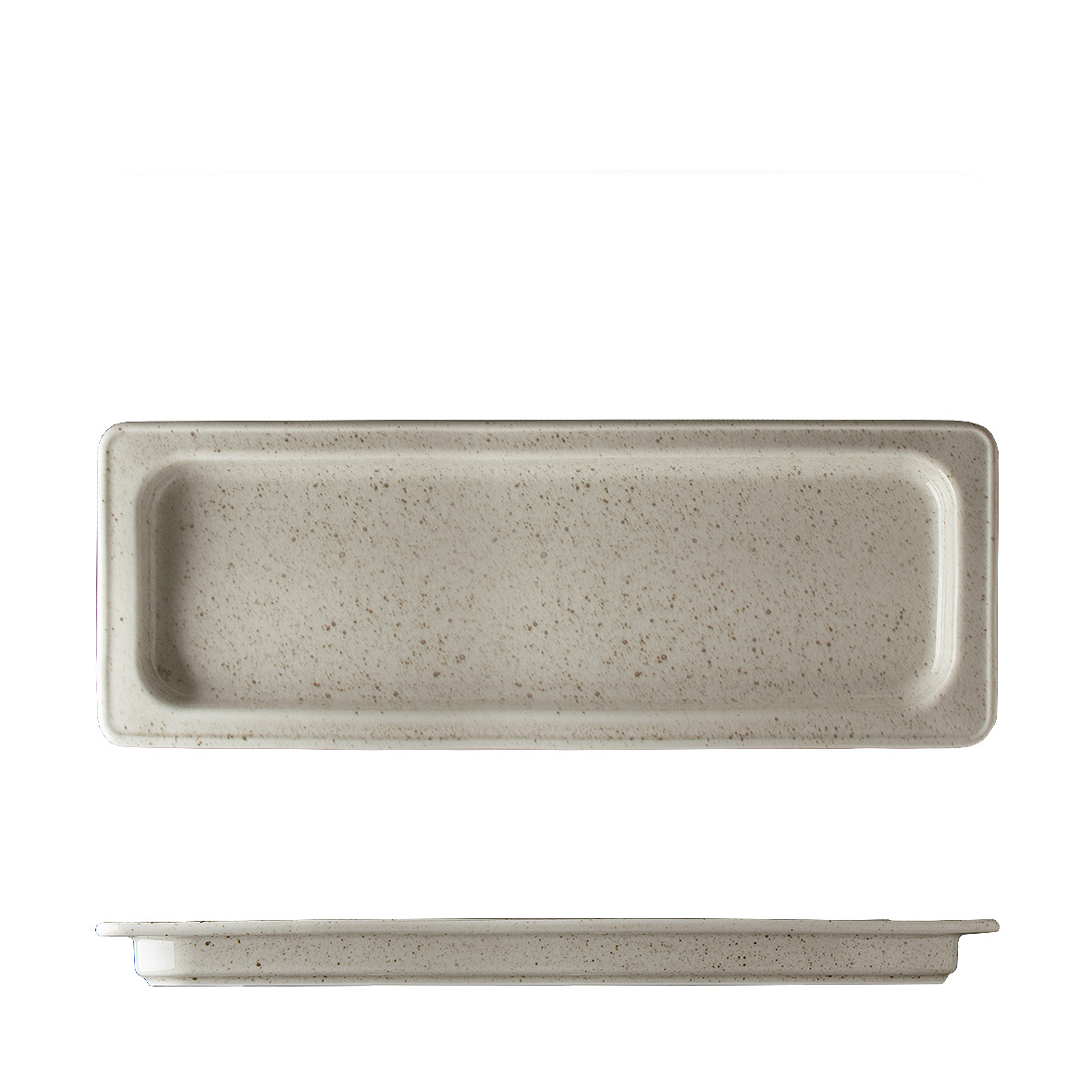 CUBA PORCELANA GN2/4 53X16CM BEGE NATURAL     