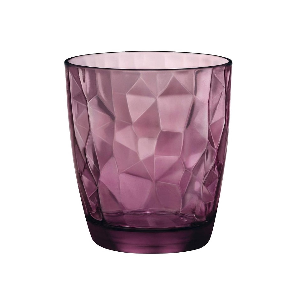 COPO MULTIUSO VIDRO 300ML 9,5CM LILÁS DIAMOND    