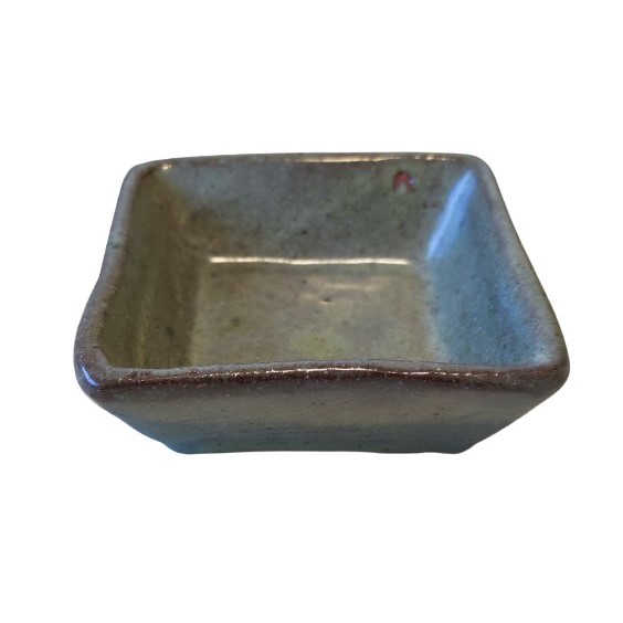 MOLHEIRA BAIXA CERÂMICA STONEWARE NATIVA 50ML 7X7CM VERDE REAL  