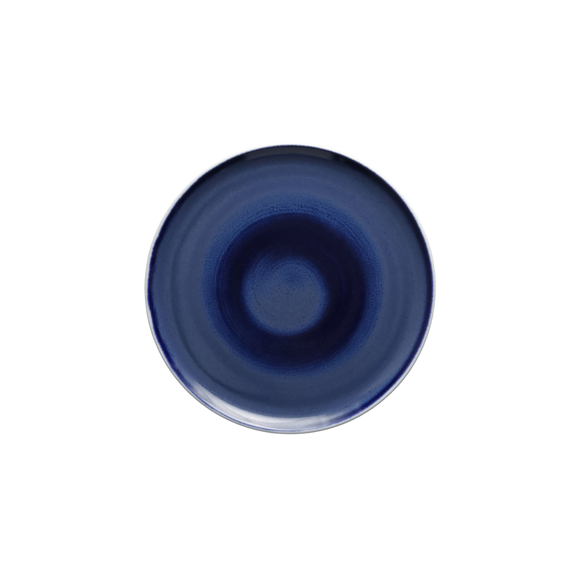 PRATO PÃO PORCELANA 18CM BLUE OCEAN AQUA    