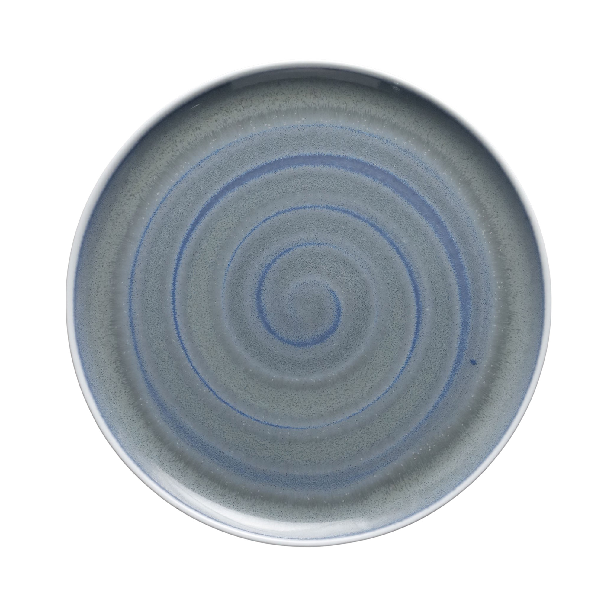 PRATO MESA PORCELANA COUPE 28,5CM 2,4CM AQUA ARTIC   