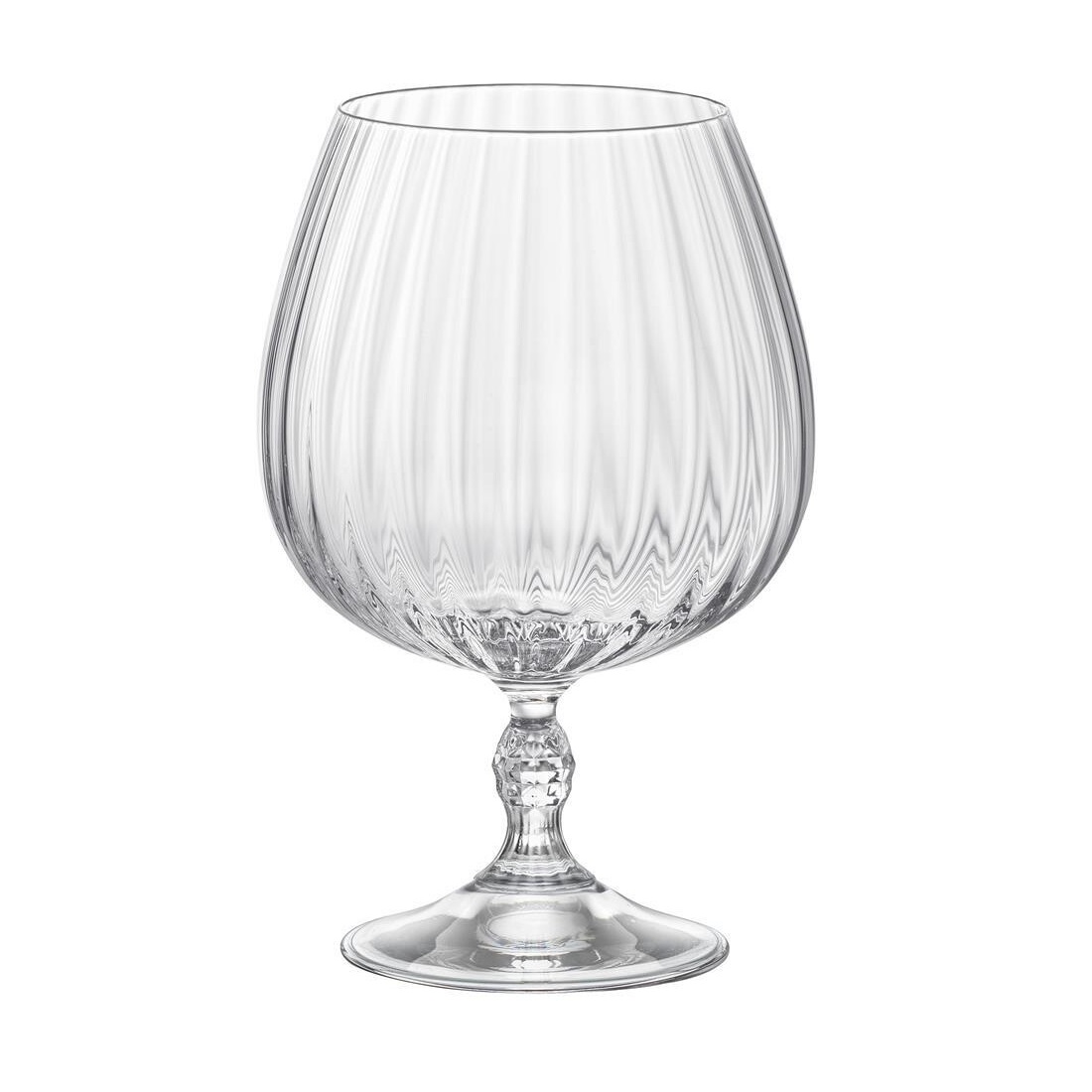 TAÇA CONHAQUE CRYSTAL GLASS 650ML 16,5CM AMERICA    