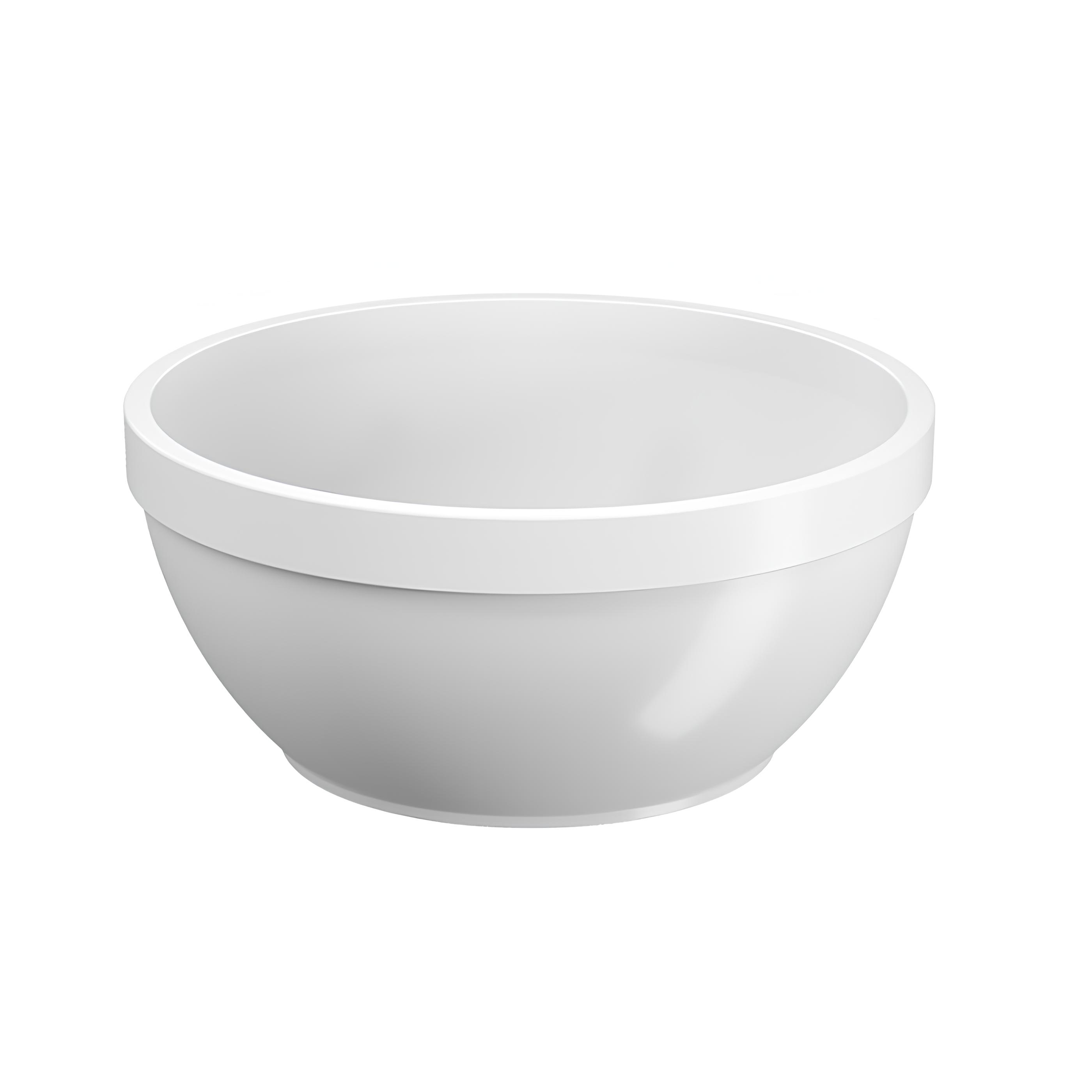 TIGELA EMPILHÁVEL POLIPROPILENO 300ML 11,5CM BRANCO UNO    