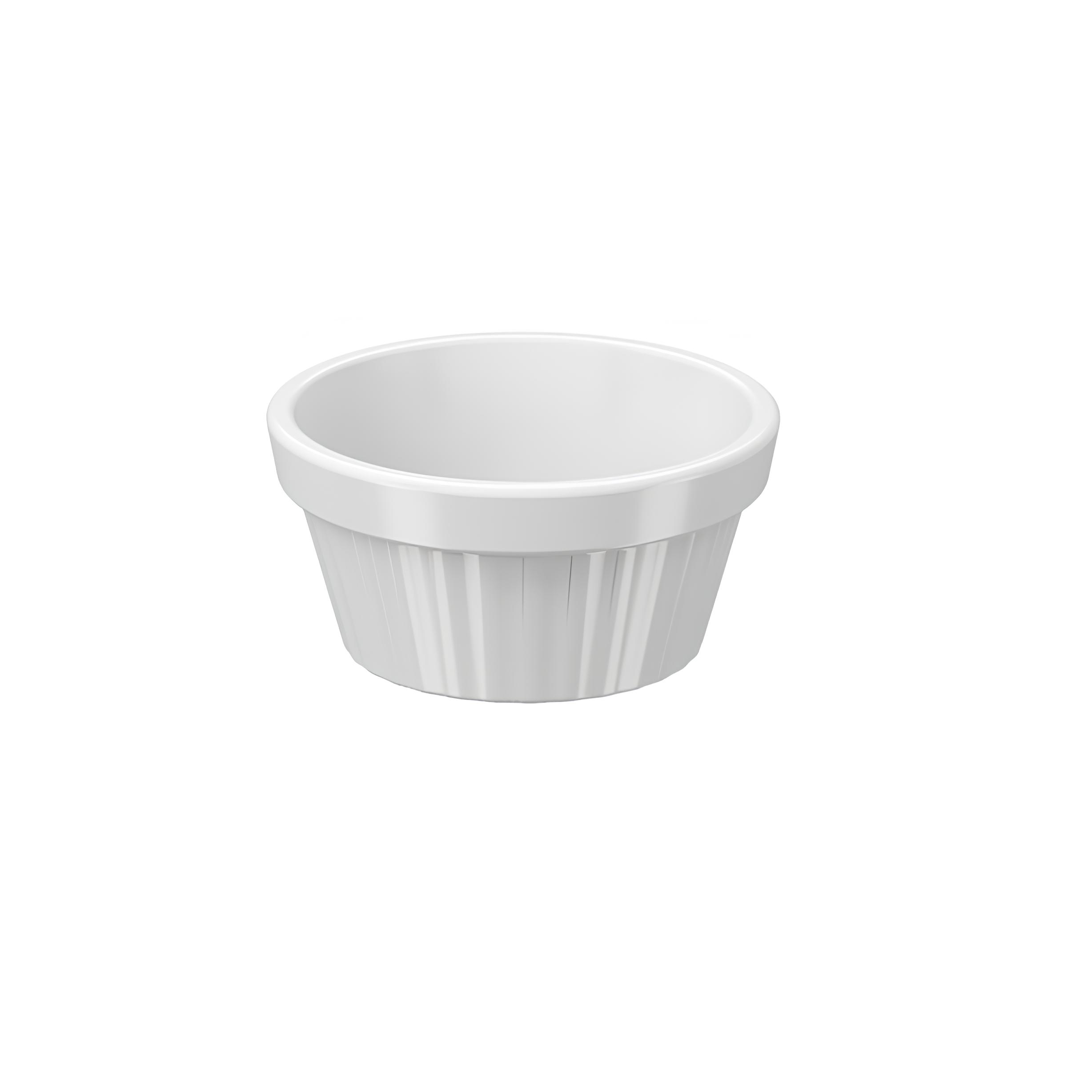 RAMEQUIM CANELADO CÔNICO POLIPROPILENO 30ML 5,5CM BRANCO UNO   