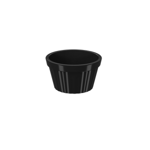 RAMEQUIM CANELADO CÔNICO POLIPROPILENO 90ML 7,5CM PRETO UNO   