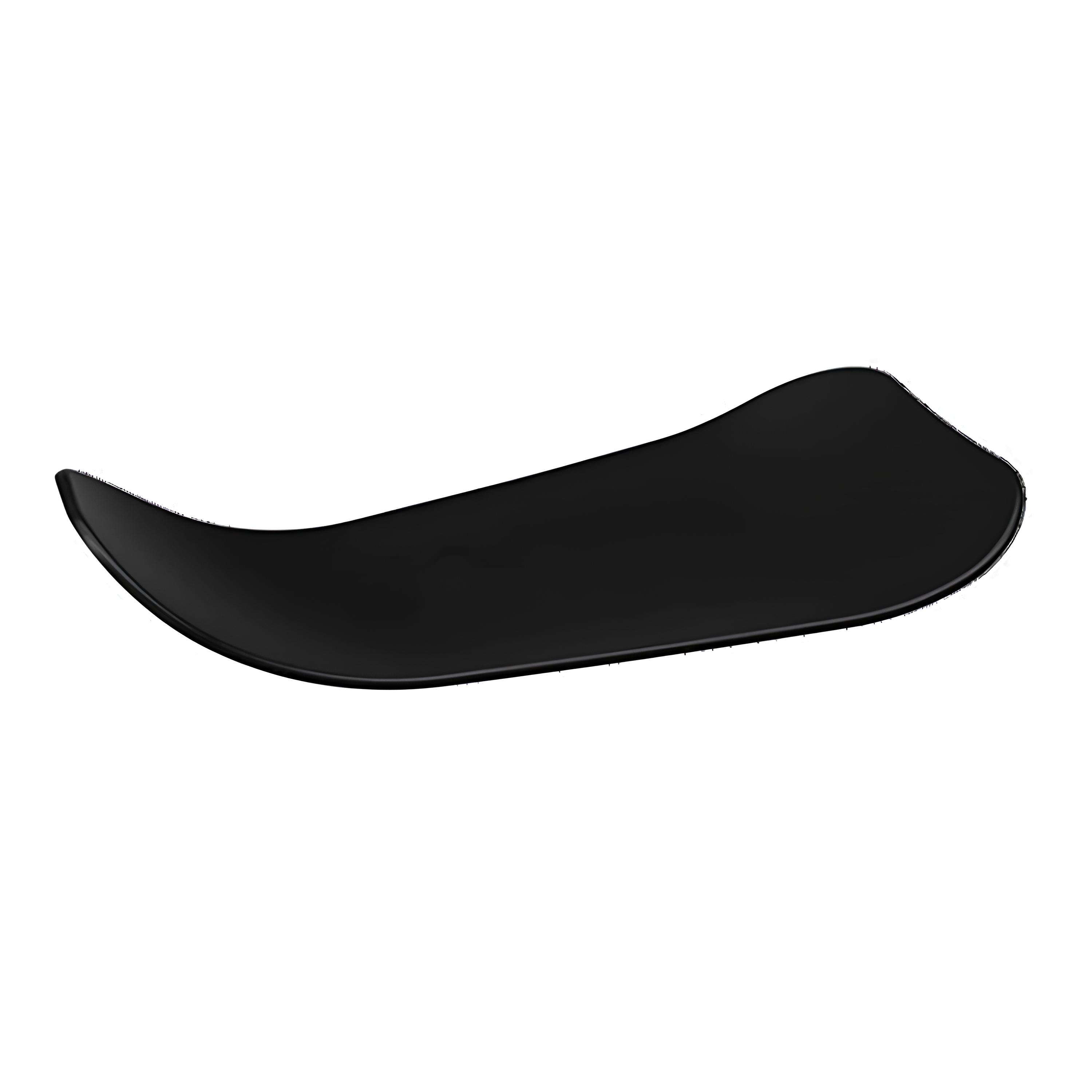 DESCANSO TALHERES BUFFET POLIPROPILENO 21,5X10,5CM PRETO CASUAL    