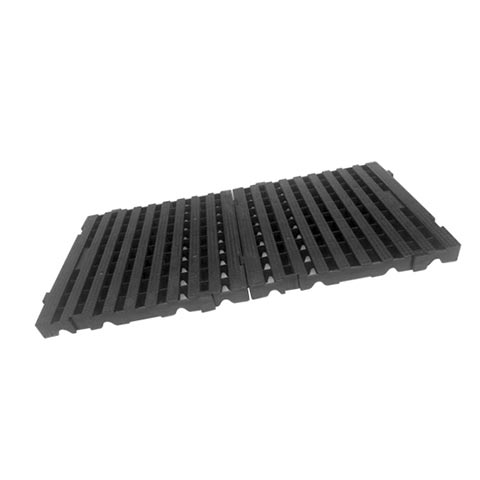ESTRADO PLÁSTICO MODULAR 50X50CM PRETO ECONÔMICO     