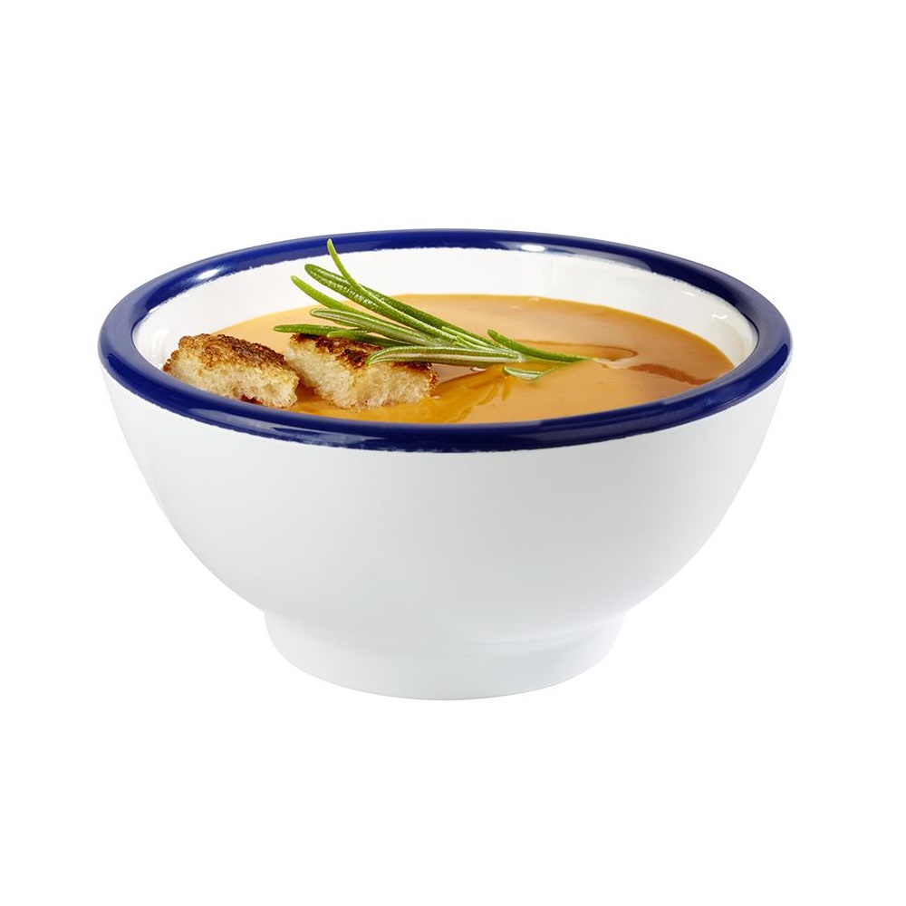 BOWL MELAMINA 9,5CM 90ML ENAMEL LOOK     