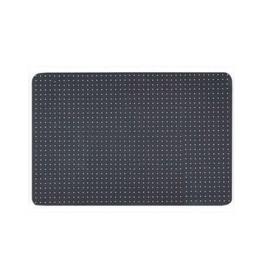 TAPETE CULINÁRIO PERFURADO SILICONE 60X40CM PRETO PREPARE    