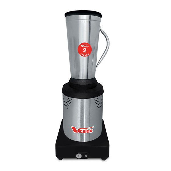 LIQUIDIFICADOR BAIXA ROTAÇÃO INOX 2L PROFISSIONAL     