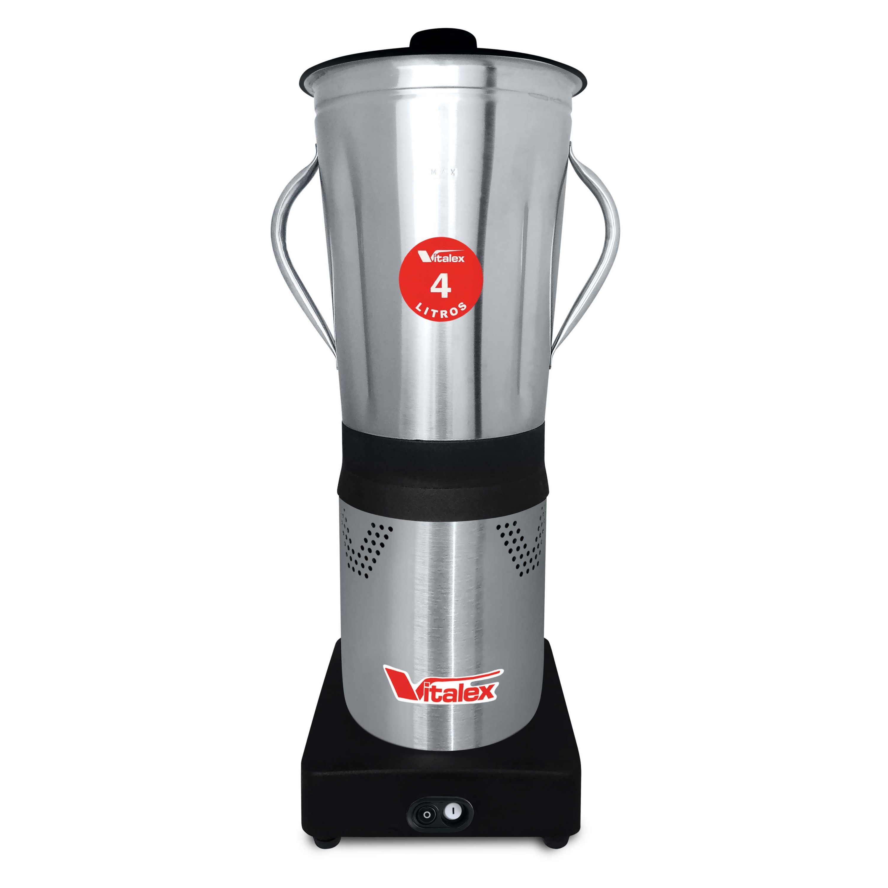 LIQUIDIFICADOR BAIXA ROTAÇÃO INOX 4L PROFISSIONAL     